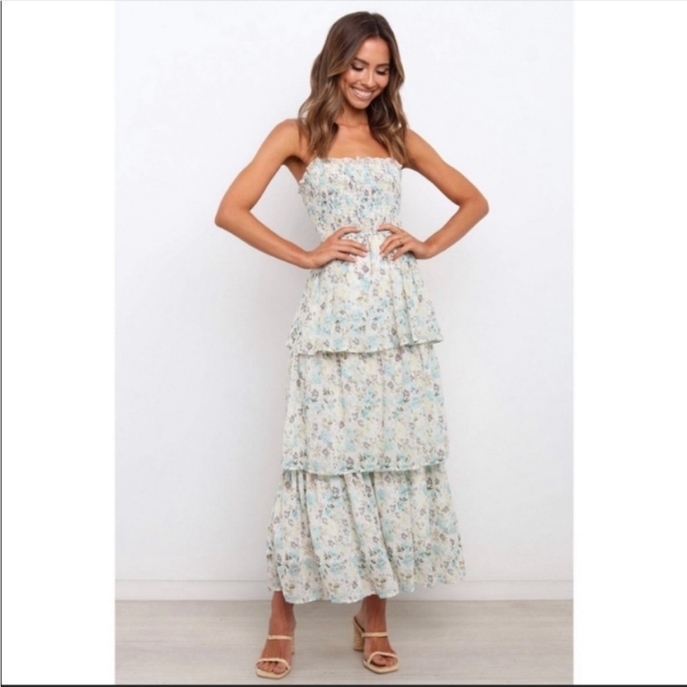 Petal and Pup - Tiered Floral Maxi Dress